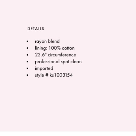 kate spade black white polka dot bow baseball hat cap nwt - Picture 5 of 6